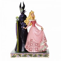 Disney - Statua Aurora e Malefica- Prodotto Ufficiale